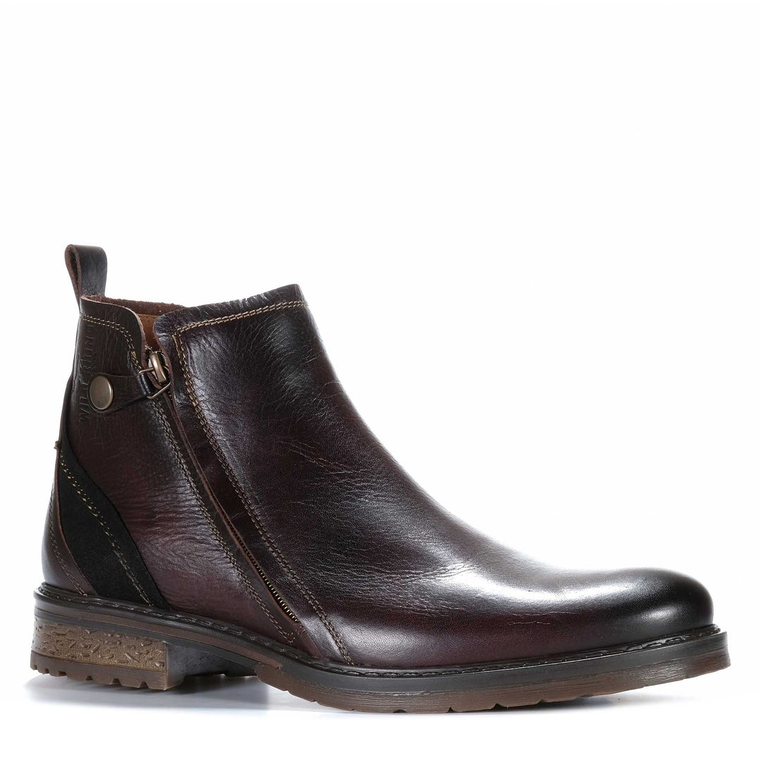 Wild Rhino Hunter Mens Boots#color_dark-brown