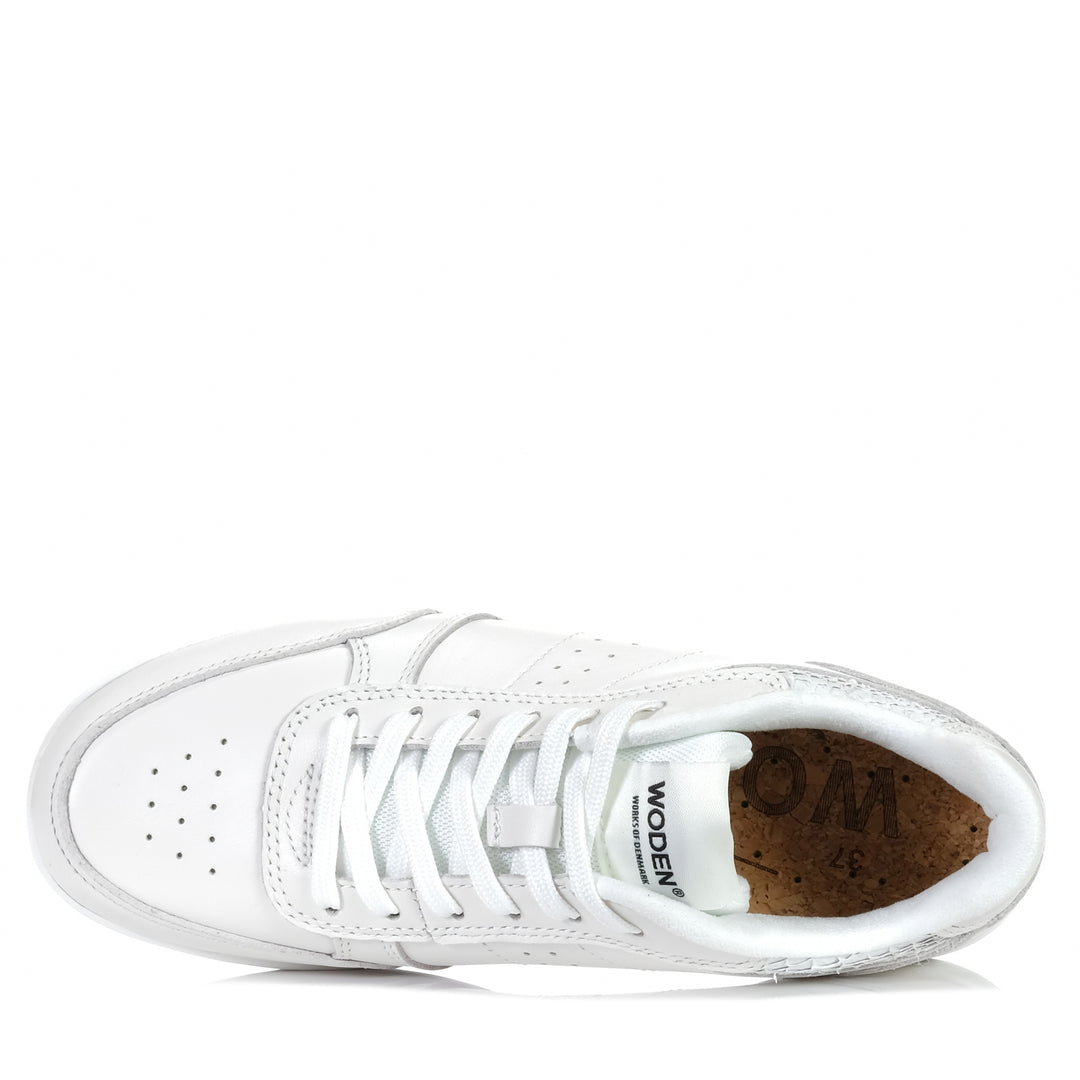 Woden Bjork Blanc De Blanc, Womens, low-tops, sneakers, white, Woden, womens