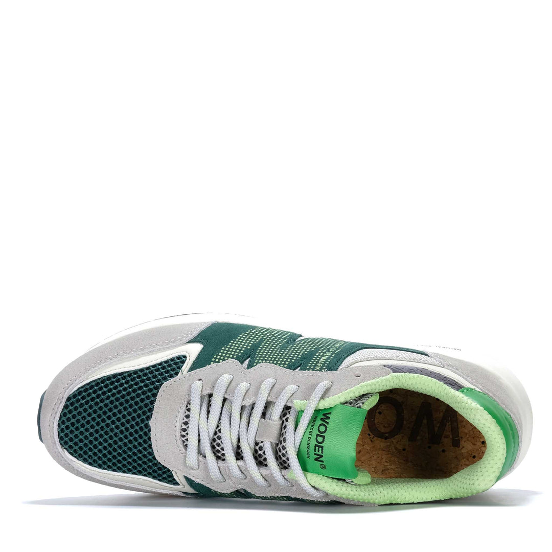 Woden Rigmor Open Mesh Apple Green Multi