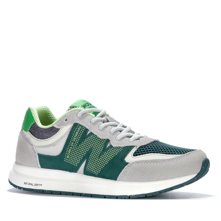 Woden Rigmor Open Mesh Apple Green Multi