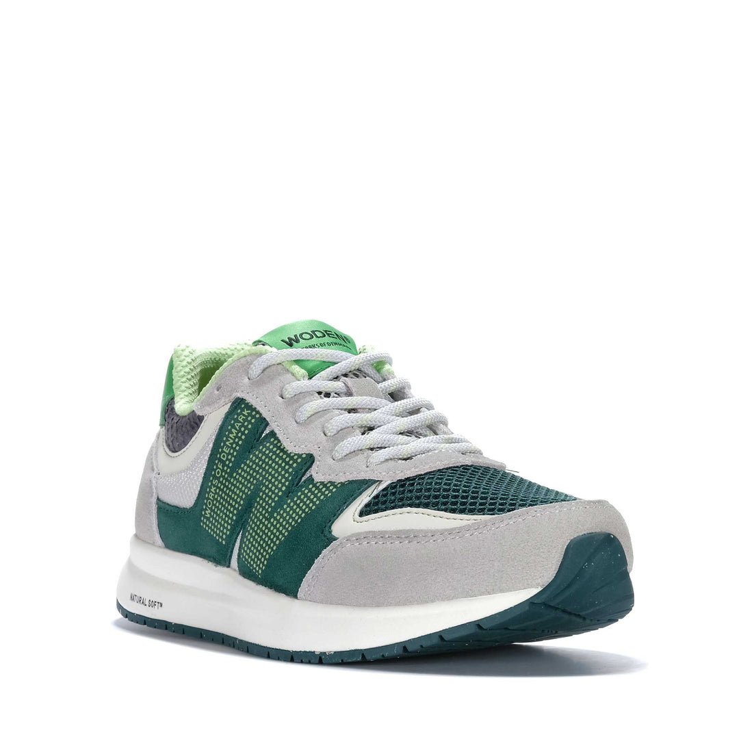 Woden Rigmor Open Mesh Apple Green Multi