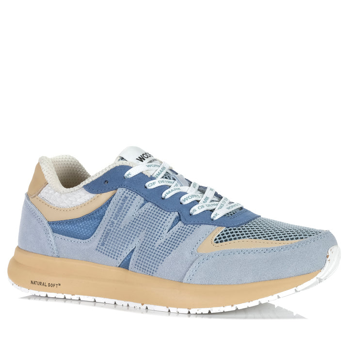 Woden Rigmor Open Mesh Ice Blue