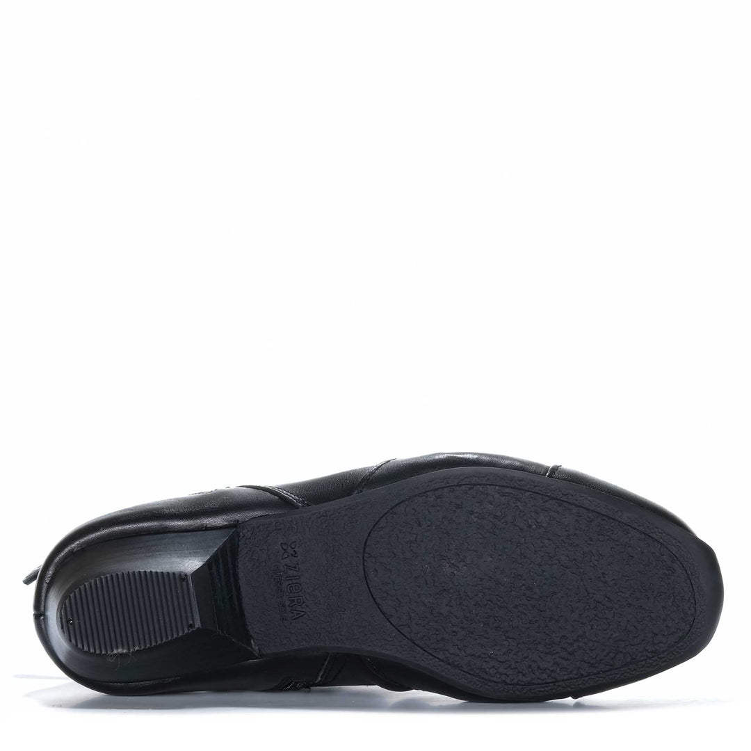 Ziera Camryn Black Leather