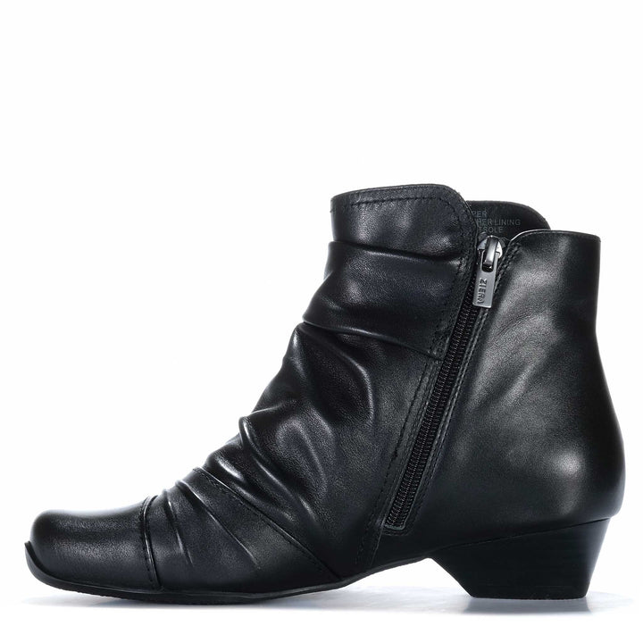 Ziera Camryn Black Leather