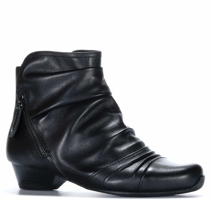Ziera Camryn Black Leather