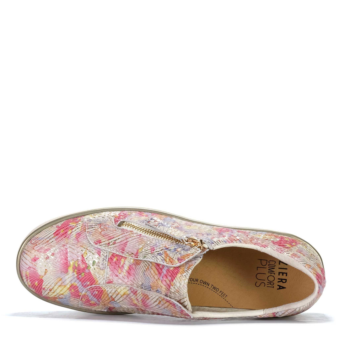 Ziera Zikta Peony Woven Womens Shoes