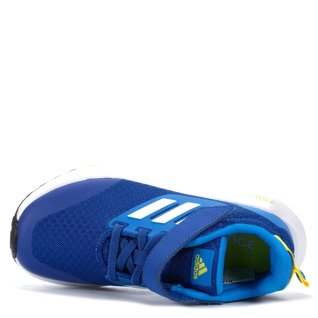 Adidas EQ21 Run 2.0 EL K Royal Blue/White, 1 US, 11 US, 12 US, 13 US, 2 US, 3 US, 4 US, 6 US, Adidas, blue, kids, sports, velcro, youth