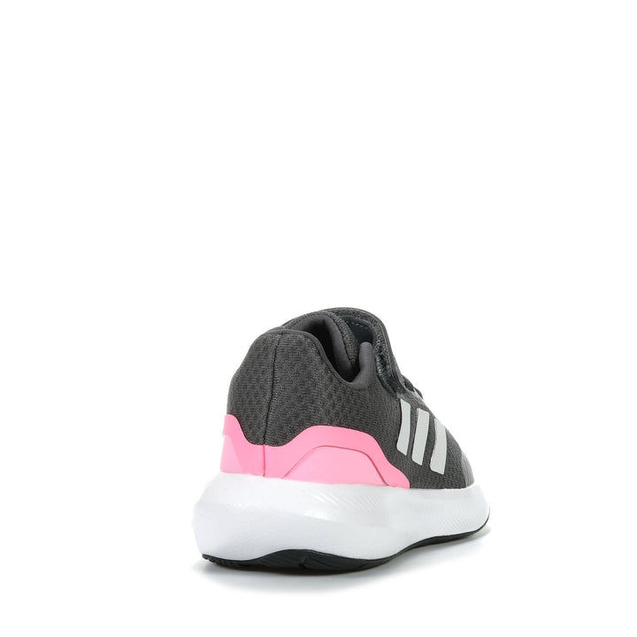Adidas RunFalcon 3.0 EL K Grey/White, 1 US, 11 US, 12 US, 13 US, 2 US, 3 US, 4 US, 5 US, 6 US, 7 US, adidas, grey, kids, sports, youth