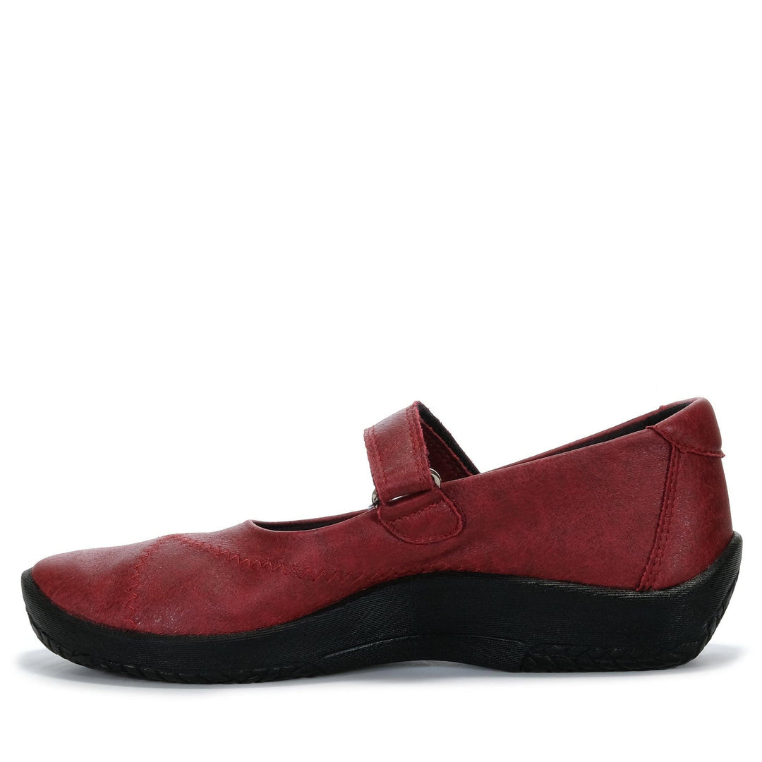 Arcopedico L18 Cherry, 36 EU, 37 EU, 38 EU, 39 EU, 40 EU, 41 EU, 42 EU, acopedico, archipedico, arcopedico, flats, red, shoes, womens