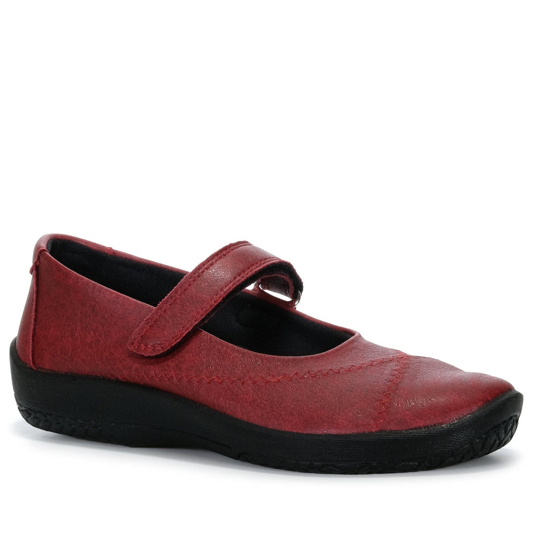 Arcopedico L18 Cherry, 36 EU, 37 EU, 38 EU, 39 EU, 40 EU, 41 EU, 42 EU, acopedico, archipedico, arcopedico, flats, red, shoes, womens