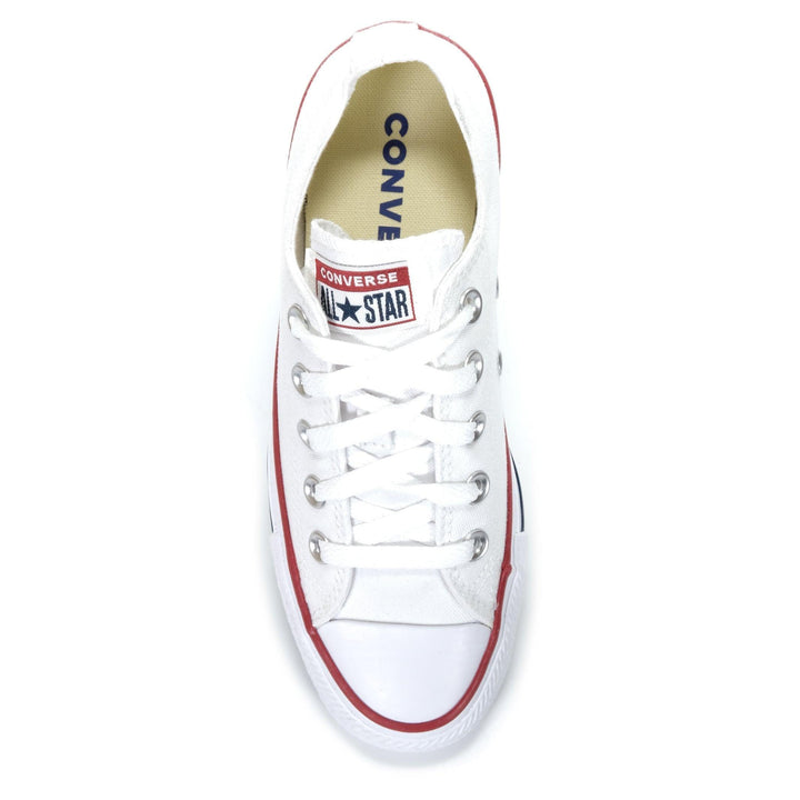 Converse Chuck Taylor All Star Low Optical White, 3 M / 5 W US, 4 M / 6 W US, 5 M / 7 W US, 6 M / 8 W US, 7 M / 9 W US, 8 M / 10 W US, 9 M / 11 W US, all star, bf, chuck taylor, converse, m, mens, sneakers, unisex, w, white, womens