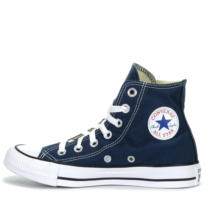 Converse CT All Star Classic Colour High Top Navy, 10 M / 12 W US, 11 M / 13 W US, 12 M / 14 W US, 13 M / 15 W US, 3 M / 5 W US, 4 M / 6 W US, 5 M / 7 W US, 6 M / 8 W US, 7 M / 9 W US, 8 M / 10 W US, 9 M / 11 W US, all star, BF, blue, chuck taylor, converse, m, mens, navy, sneakers, unisex, w, womens