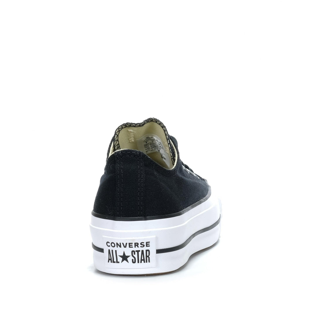 Converse CT All Star Lift Canvas Low Black/White, 10 US, 11 US, 5 US, 6 US, 7 US, 8 US, 9 US, bf, black, converse, sneakers, womens