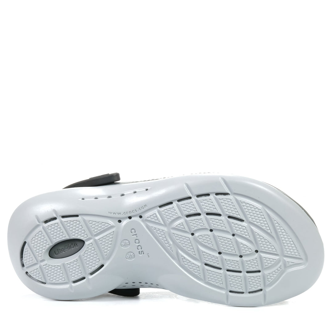 Crocs LiteRide 360 Clog Black/Slate Grey, 10 W / 8 M US, 11 W / 9 M US, 12 W / 10 M US, 13 W / 11 M US, 14 W / 12 M US, 15 W / 13 M US, 6 W / 4 M US, 7 W / 5 M US, 8 W / 6 M US, 9 W / 7 M US, black, Crocs, flats, mens, sandals, womens