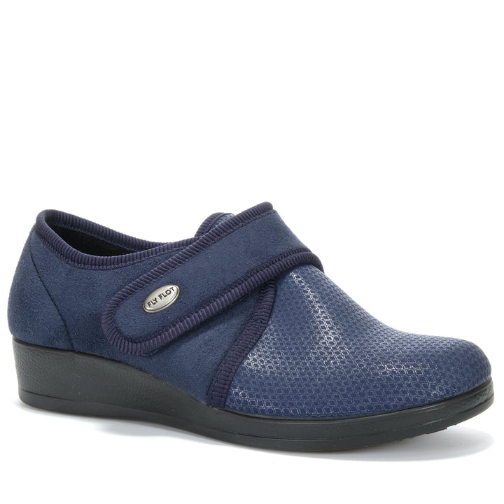 Fly Flot Q3886 Blue, 36 EU, 37 EU, 38 EU, 39 EU, 40 EU, 41 EU, 42 EU, blue, flats, shoes, womens