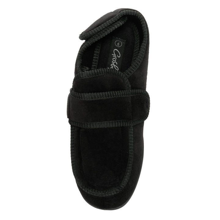 Grosby Francis Black, 10 UK, 11 UK, 12 UK, 6 UK, 7 UK, 8 UK, 9 UK, black, grosby, mens, slippers