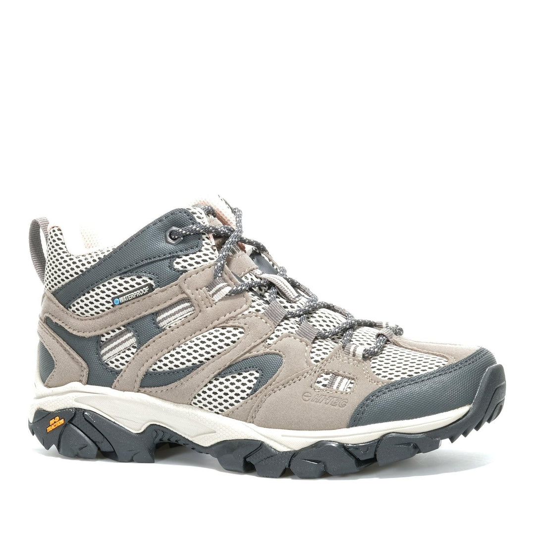 Hi-Tec Ravus Vent Lite Mid Waterproof Women's Taupe/Grey, 10 US, 11 US, 6 US, 7 US, 7.5 US, 8 US, 8.5 US, 9 US, 9.5 US, hiking, hitec, sports, taupe, walking, waterproof, womens