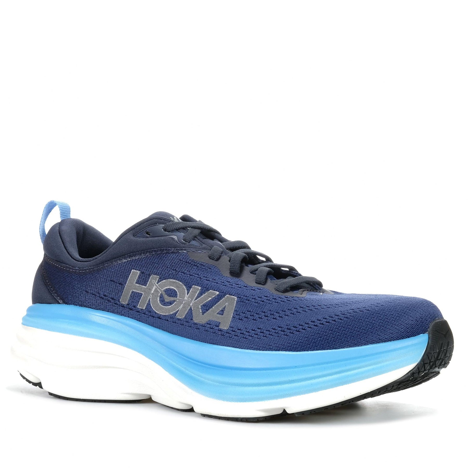 Hoka Bondi 8 Wide Mens Outer Space/All Aboard | Frames Footwear