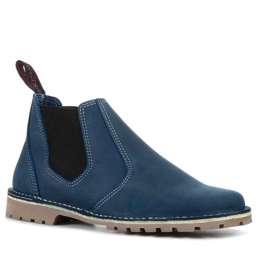 McKinlays Sandy Rodeo Navy, 10 US, 10.5 US, 6.5 US, 7 US, 7.5 US, 8 US, 8.5 US, 9 US, 9.5 US, ankle boots, blue, boots, chelsea, chelsea boot, chelsea boots, mckinlays, nz made, womens