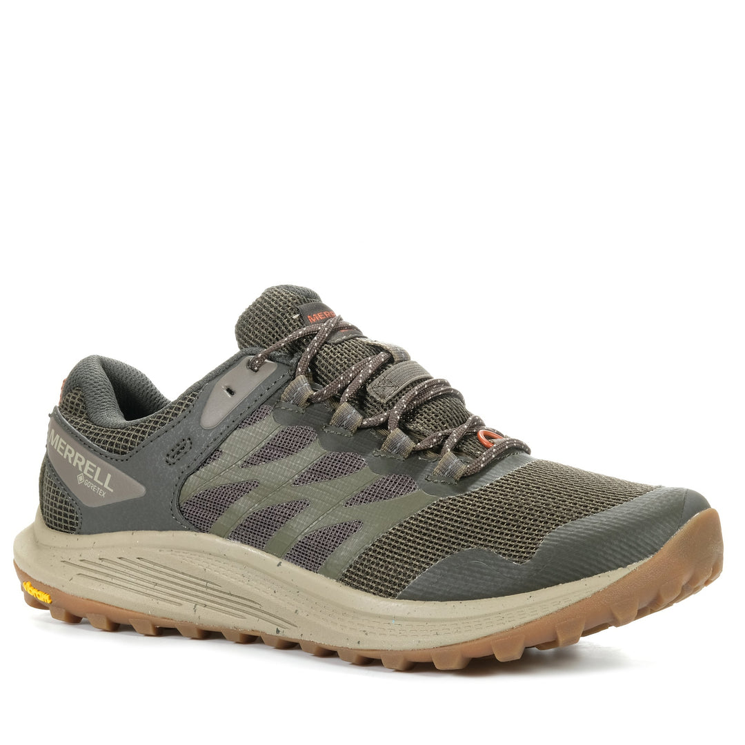 Merrell Nova 3 Gore-Tex Olive, 10 US, 10.5 US, 11 US, 11.5 US, 12 US, 13 US, 9 US, 9.5 US, green, mens, Merrell, running, sports, waterproof