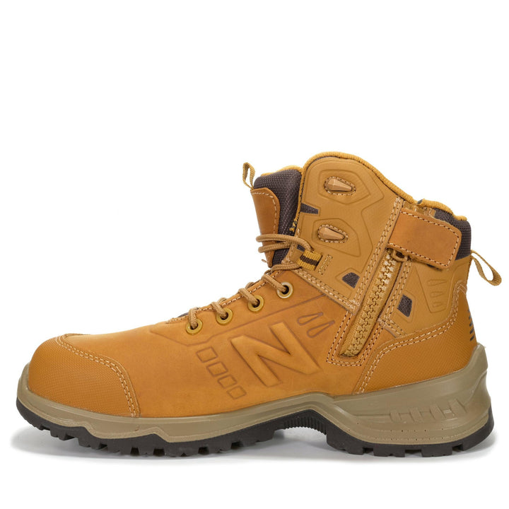 New Balance Safety Boots MIDCNTR4E Contour 4E Wheat, 10 US, 10.5 US, 11 US, 11.5 US, 12 US, 13 US, 8 US, 8.5 US, 9 US, 9.5 US, boots, brown, casual, mens, safety, work boots