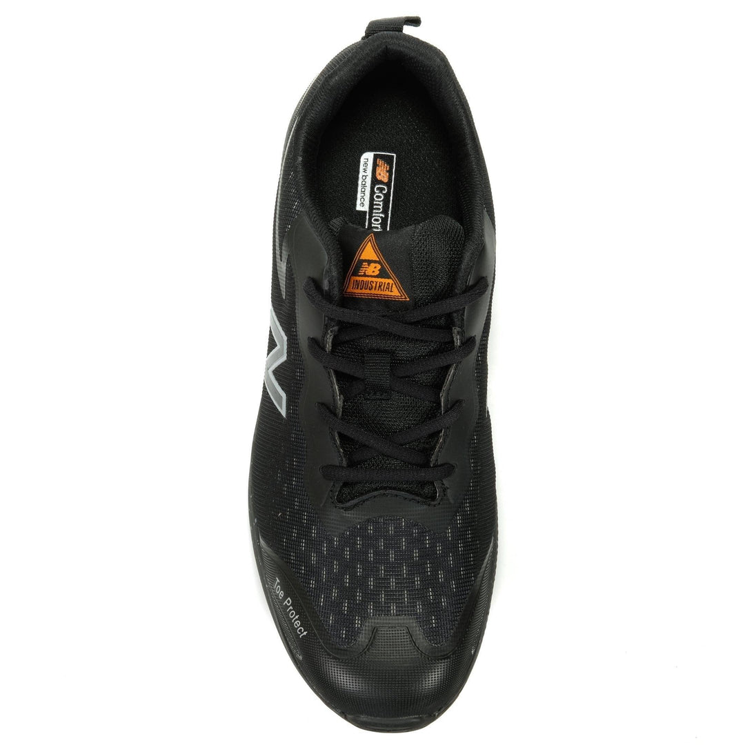 New Balance Safety Shoes MIDLOGI 2E Black/Orange, 10 US, 10.5 US, 11 US, 11.5 US, 12 US, 13 US, 8 US, 8.5 US, 9 US, 9.5 US, black, casual, mens, safety, shoes, steel toe, work