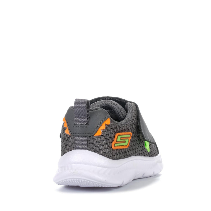 Skechers Comfy Flex 2.0 - Dino-Vision 407227N Charcoal/Lime, 10 US, 5 US, 6 US, 7 US, 8 US, 9 US, grey, kids, shoes, skechers, toddler