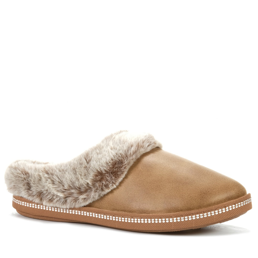 Skechers Cozy Campfire - Lovely Life 167625 Chestnut, 10 US, 11 US, 6 US, 7 US, 8 US, 9 US, brown, clog, skechers, slip on, slippers, womens