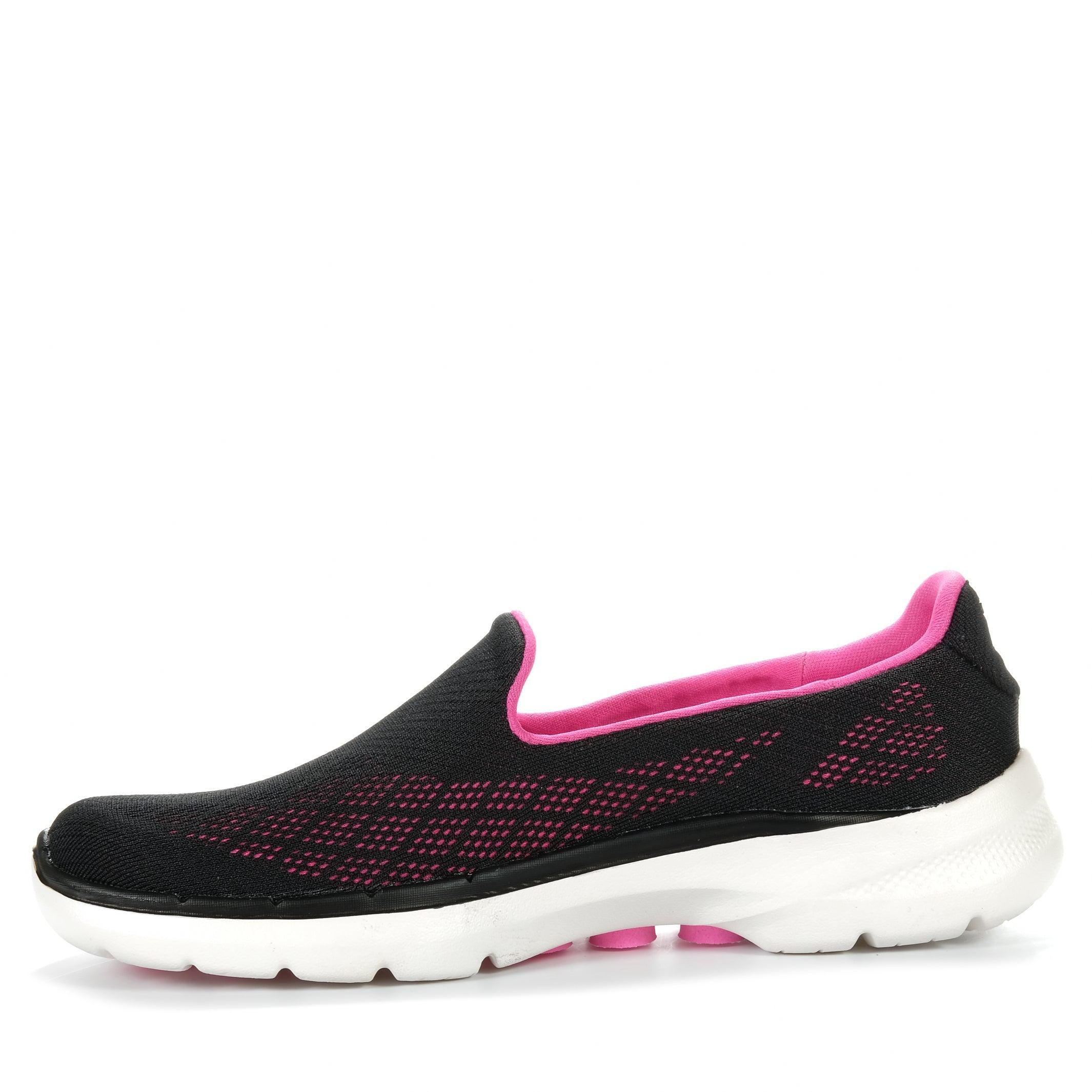 Skechers go walk best sale 2 grey and pink