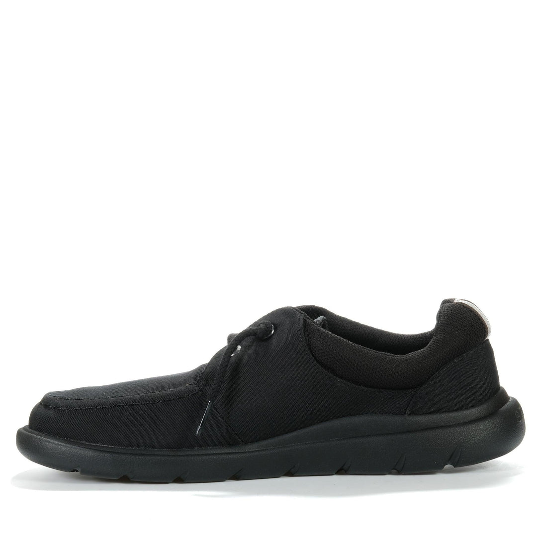 Sperry SeaCycled Captain's Moc Blackout, 10 US, 10.5 US, 11 US, 11.5 US, 12 US, 13 US, 8.5 US, 9 US, 9.5 US, black, casual, mens, shoes, sperry